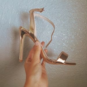 Steve Madden Women's Gold High Heels 8.5M